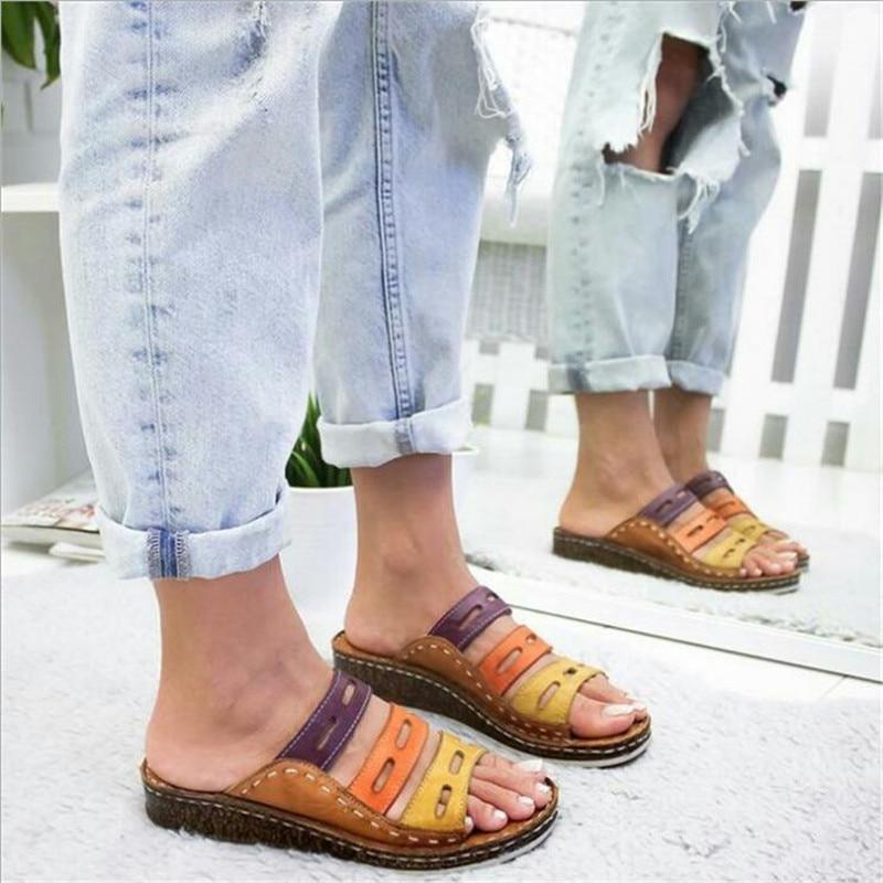 3COLOR - Premium Orthopädische Sommersandalen mit Gesundheitssohle