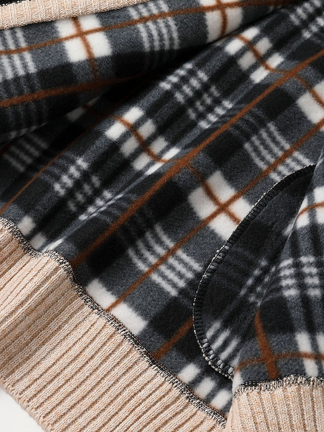 Tom Polo - stylischer zipper-strickpullover für herren (italienisches design)