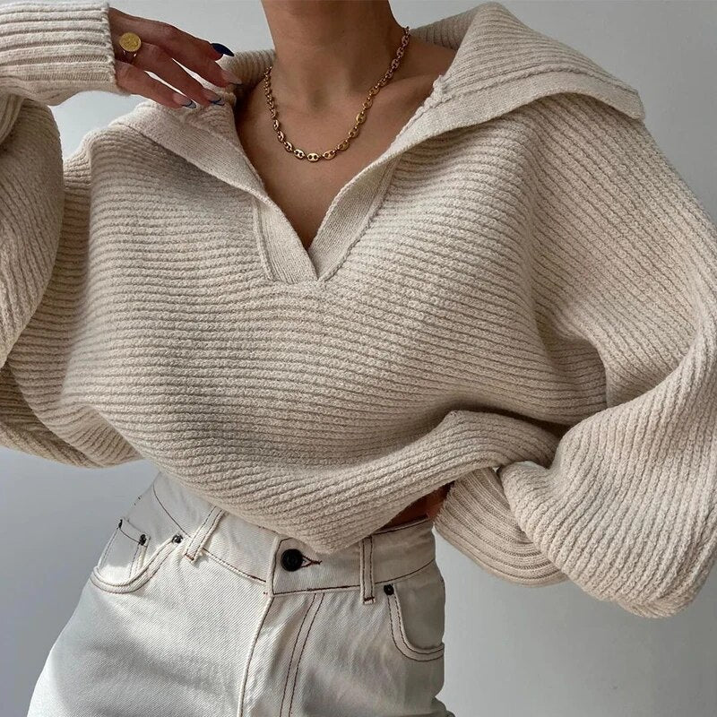 Amelie | Velorura Grobstrick Pullover