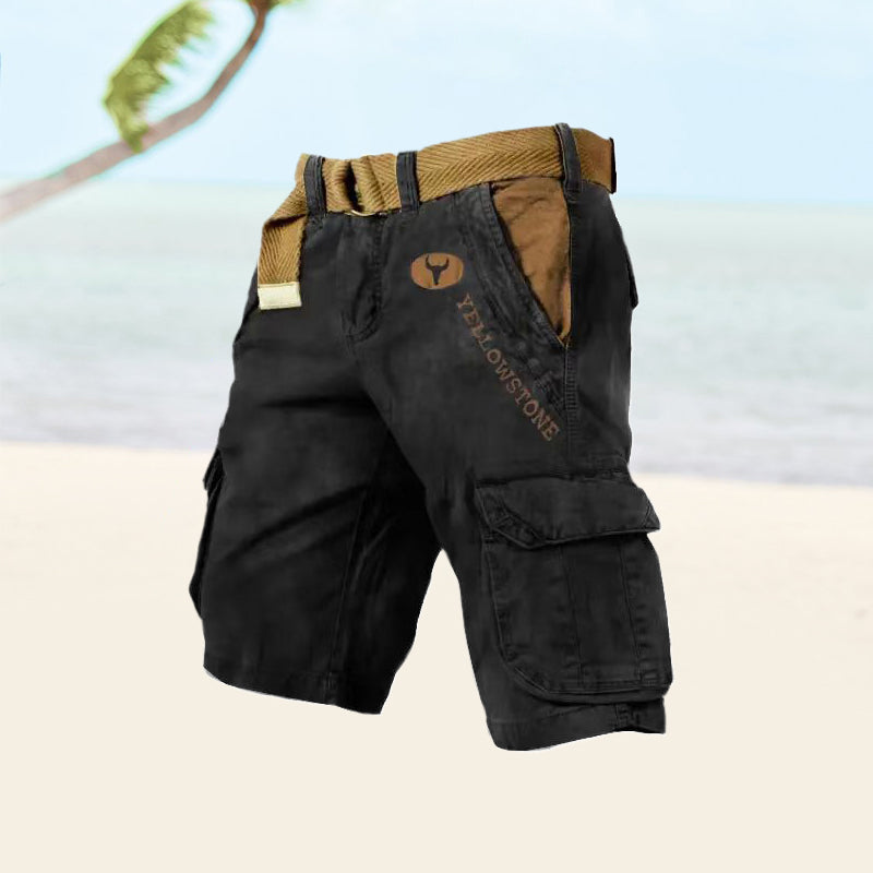 Vielseitige cargo-shorts für männer - iman