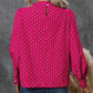Bluse im Vintage-Stil und mit Aufdrucken