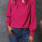 Bluse im Vintage-Stil und mit Aufdrucken