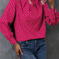 Bluse im Vintage-Stil und mit Aufdrucken