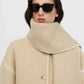 Frauen Winterjacken Set: Stilvolle Jacke mit Schal für Herbst/Winter