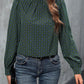 Bluse im Vintage-Stil und mit Aufdrucken