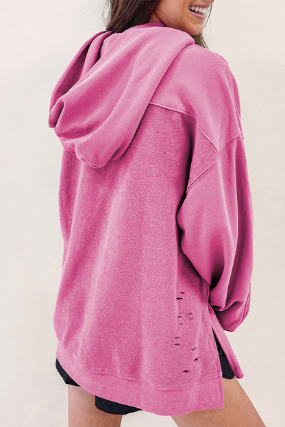 Verärgerter Dicker Kapuzenpullover