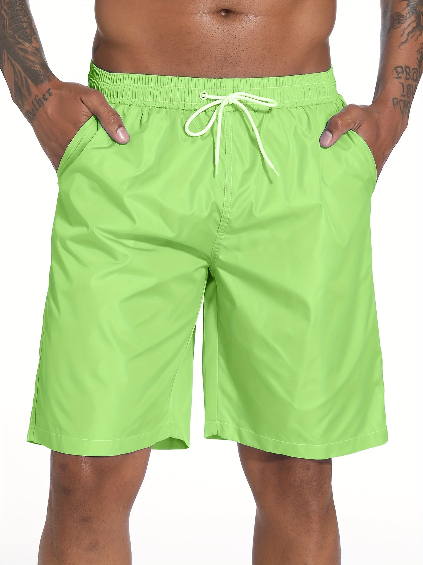 Herren-Badeshorts mit Kordelzug - Tom