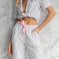 Chic & Bequem – Komfort-Loungewear-Set mit leichtem Stoff und verstellbarer Passform