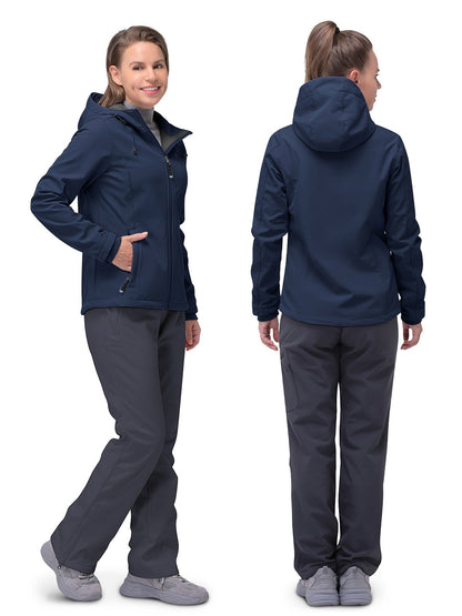 Winddichte Softshell-Jacke speziell für Damen