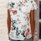 Blumenmuster T-Shirt – Sophia