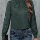 Bluse im Vintage-Stil und mit Aufdrucken