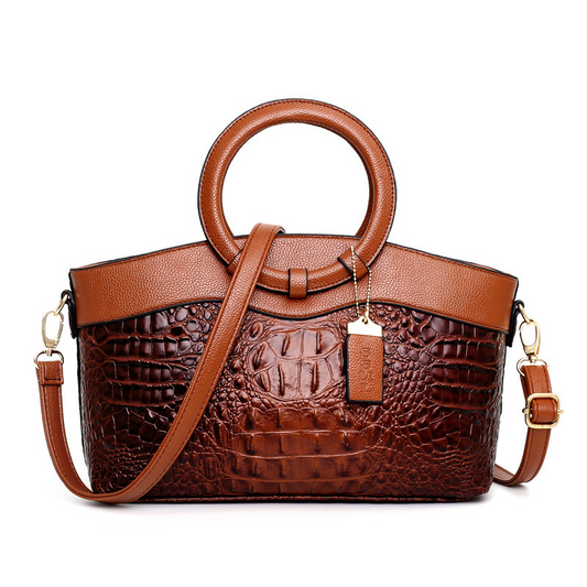 Arie - Stylische große Leder Reisetasche