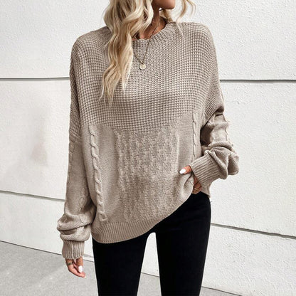 Schicker Pullover mit einfachen Ärmeln