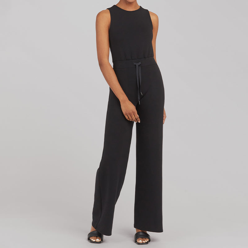 Zoe - Schwarzer Chic Jumpsuit