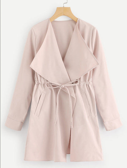 Bequemer Trenchcoat in langer Ausführung