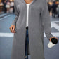 Celestial® - Grauer einfarbiger Kapuzenpullover Oberbekleidung