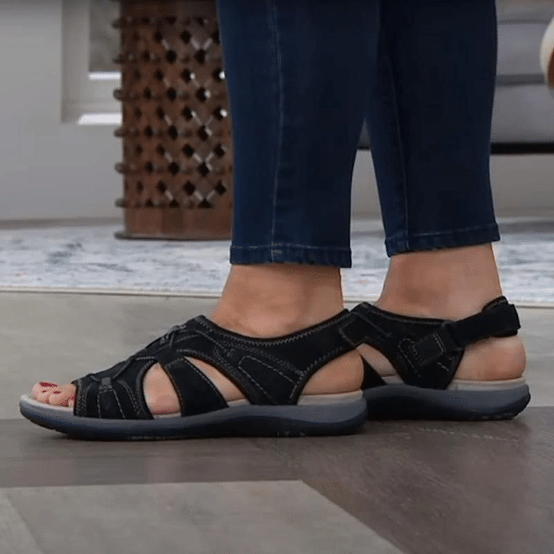 Ravi™ - Weiche und verstellbare Sandalen mit Unterstützung für DamenGröße