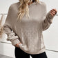 Schicker Pullover mit einfachen Ärmeln