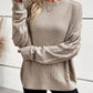 Schicker Pullover mit einfachen Ärmeln