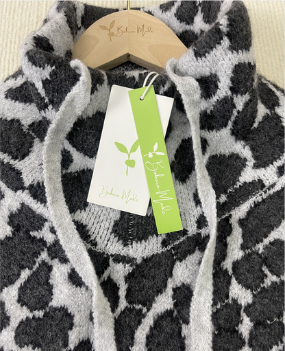 FallStil® - "Going Wild" Pullover mit Leopardenmuster