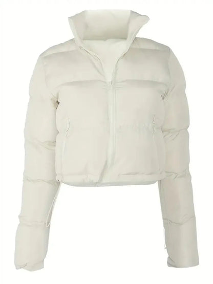 Warme Frauenjacken mit Reißverschluss für Herbst und Winter