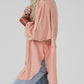 Boho-Chic Bluse - Entspannter Schnitt & Natürliches Material