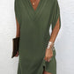 Charmantes V-Ausschnitt Sommerkleid -Lockere Passform & Vielseitigkeit