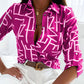 DesignDiva™ | Modische bedruckte Bluse für Frauen | 50% Rabatt