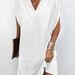 Charmantes V-Ausschnitt Sommerkleid -Lockere Passform & Vielseitigkeit