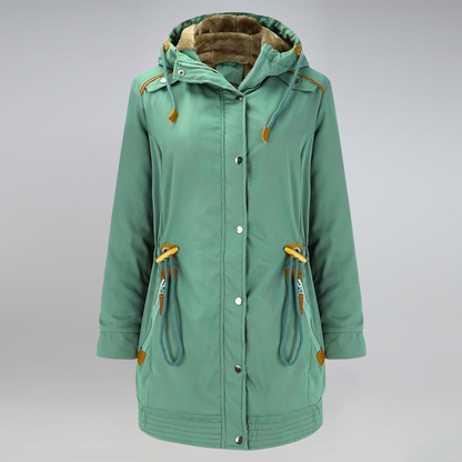 Kuschelige & wetterfeste damen parkajacke