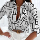 DesignDiva™ | Modische bedruckte Bluse für Frauen | 50% Rabatt