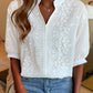 Bluse mit V-Ausschnitt - Mystique