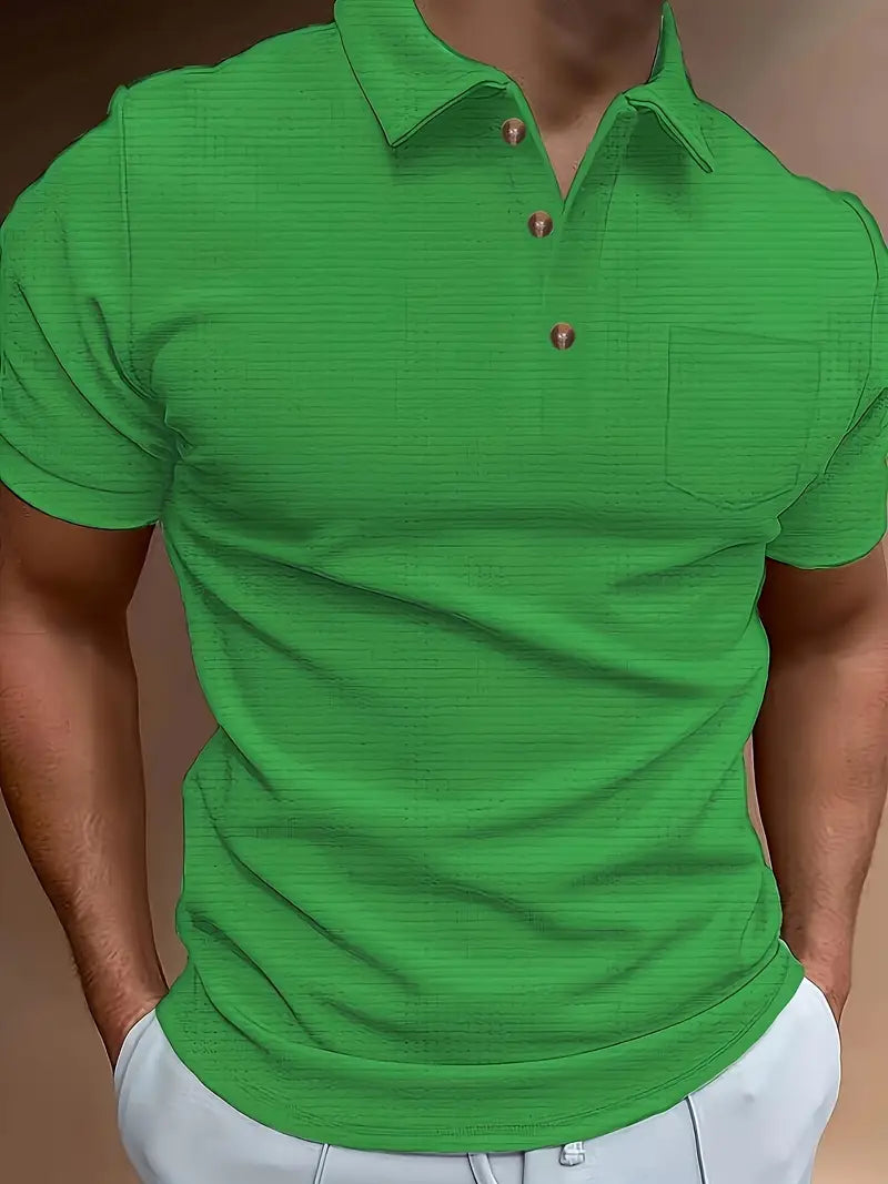 Benjamin – lässiges, atmungsaktives golfshirt für herren