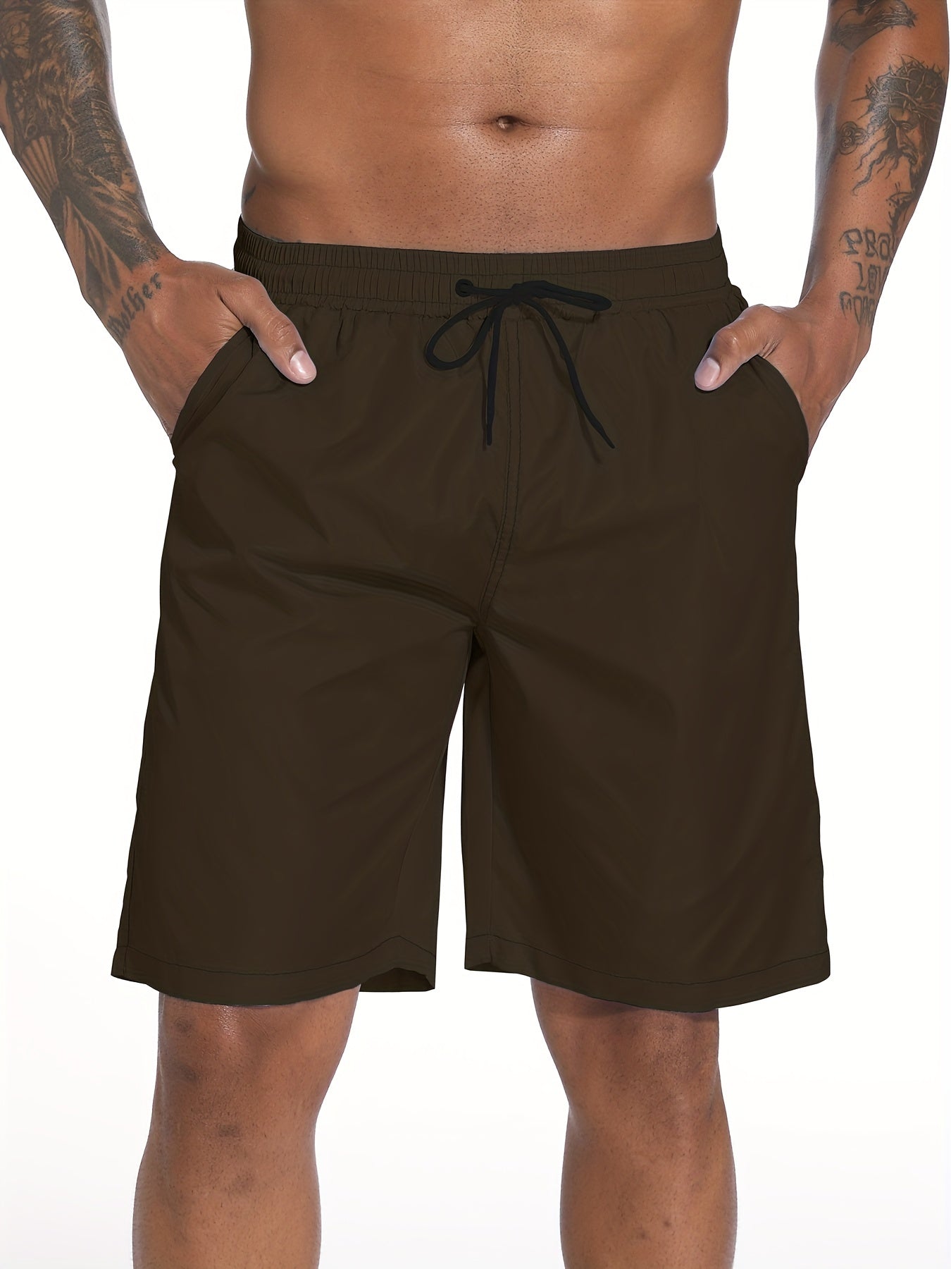 Herren-Badeshorts mit Kordelzug - Tom