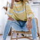 Santvarius® - Frischer gelber langärmeliger Pullover