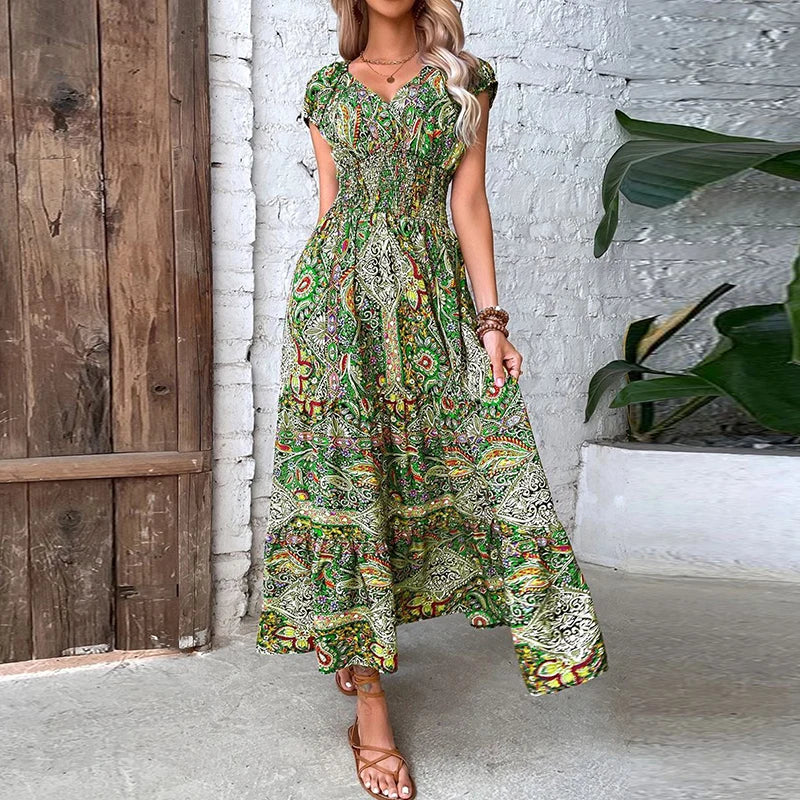 Luna - Bohemian Maxikleid Sommer
