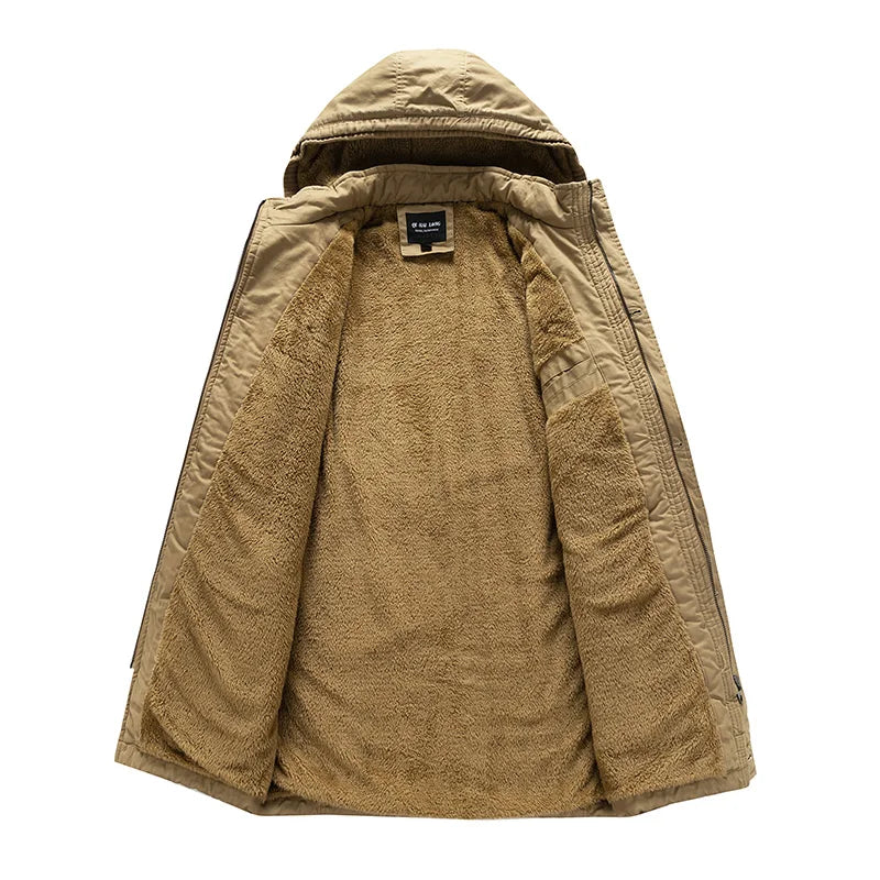 Rey - Militärjacke mit Kapuze