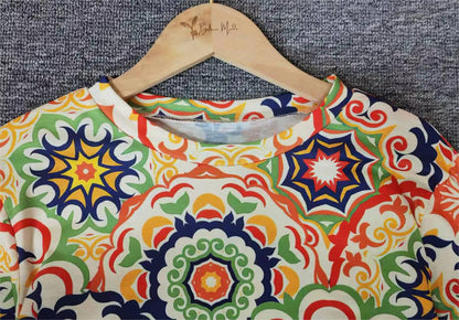 FallStil® - Elegantes Top mit Rundhalsausschnitt