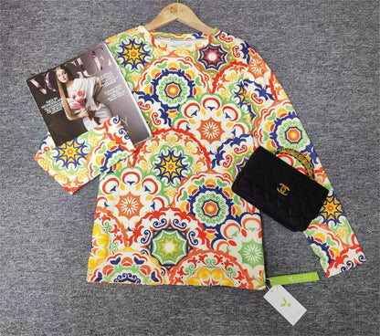 FallStil® - Elegantes Top mit Rundhalsausschnitt