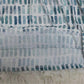 FallStil® - Aquarell Blau & Weiß ¾ Ärmel Tunika Top