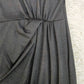 PureWear® - Unifarbenes Shiftkleid mit geknotetem Rückenausschnitt