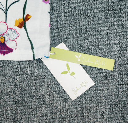 PureWear® - Arizona Garden Weißes Kurzarmtop