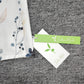 FallStil® - Frisches weißes buntes Blumendruck V-Ausschnitt Minikleid