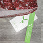 Naturlux® - Hippiestreifen Mini-Blumendruck Kurzarm-Top