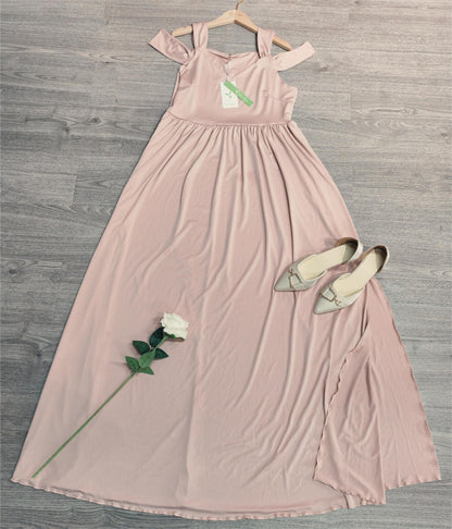 BioBlüte® - Florinda Das bezaubernde Blütenkleid in sanftem Rosaton