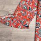 EcoExotica® - Mandala Herbst Rot ¾ Ärmel Top