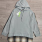 April - Bequemes langärmeliges Patchwork-Sweatshirt