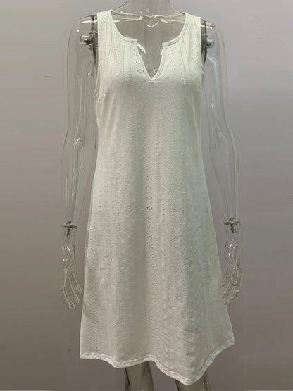 Sophie - Elegantes A-Linien-Kleid in Schwarz