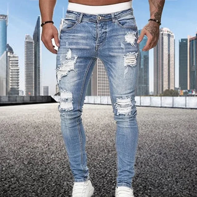 Jace - Zerrissene Skinny Jeans