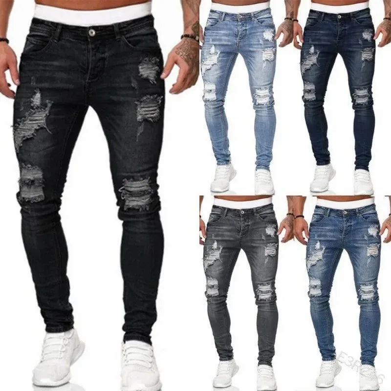 Jace - Zerrissene Skinny Jeans